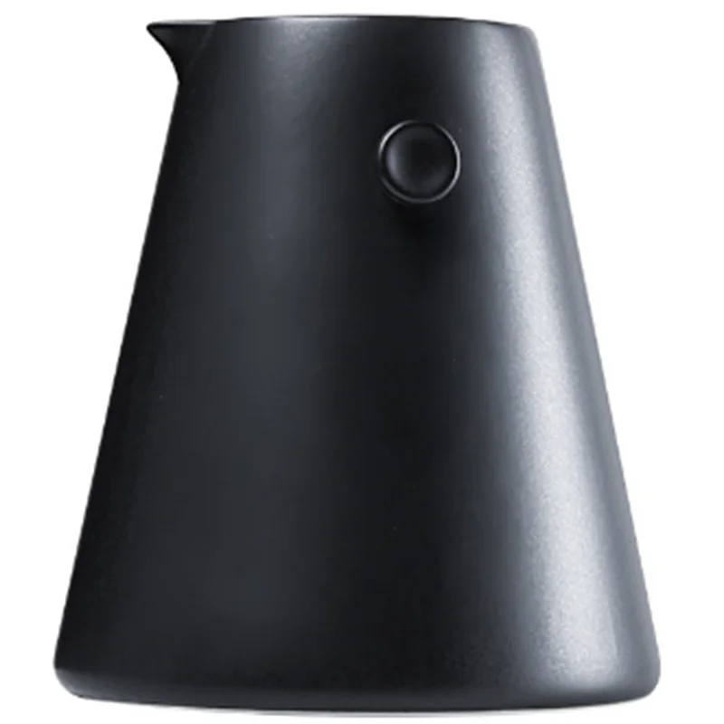 N09R- Hand Brewed Coffee Pot Set Conical Sharing Pot High Quality Office Home Kitchen Set Drip Coffee Utensils Gift