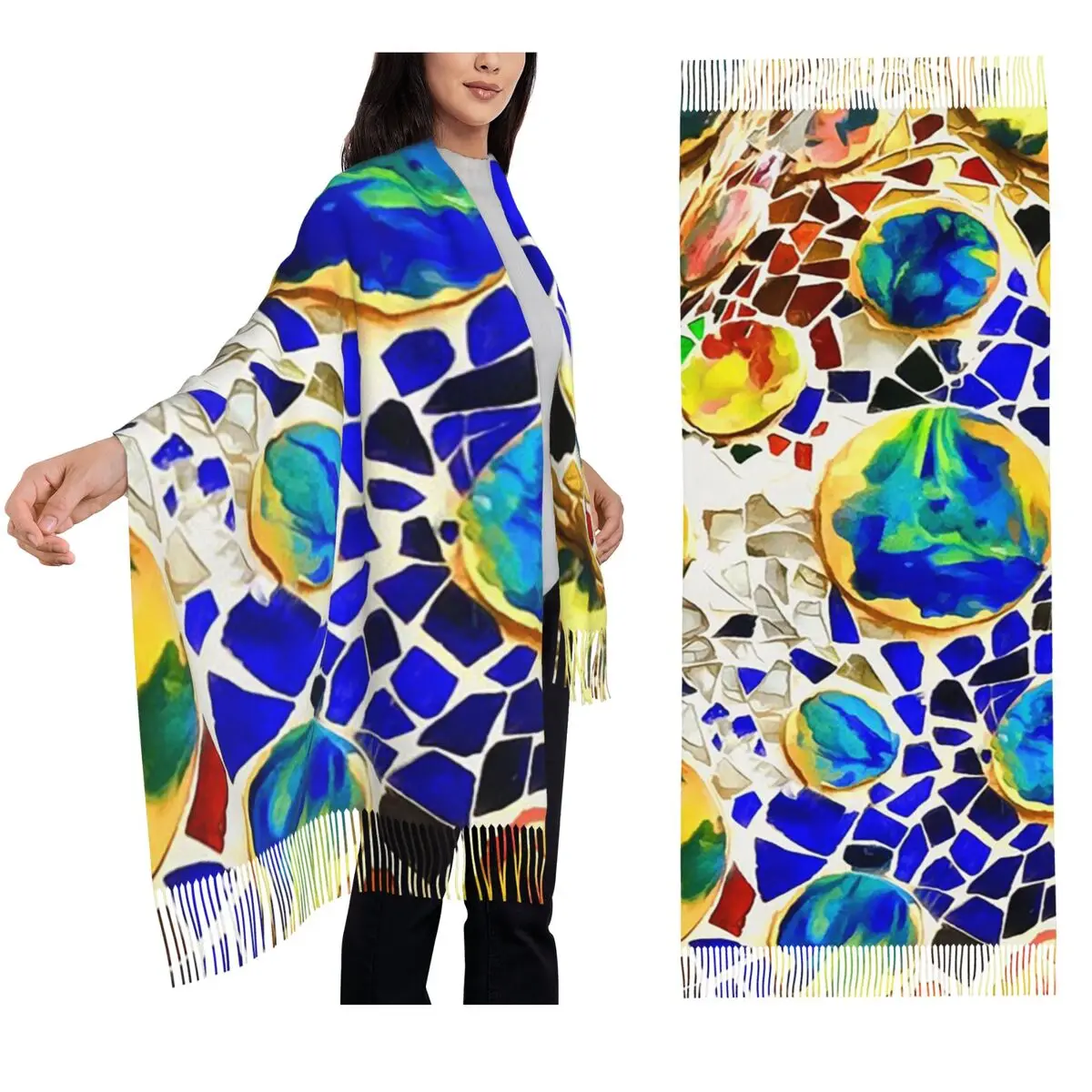gaudi-barselona-mosaico-cachecol-borla-lencos-mulheres-macio-quente-xales-e-envoltorios-longo-outono-inverno-xale-envoltorio