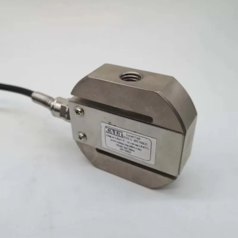 خلية تحميل مستشعر الضغط من النوع S 1 5 20 30 50 100 200 كجم DYLY-102 لموازين الحزام