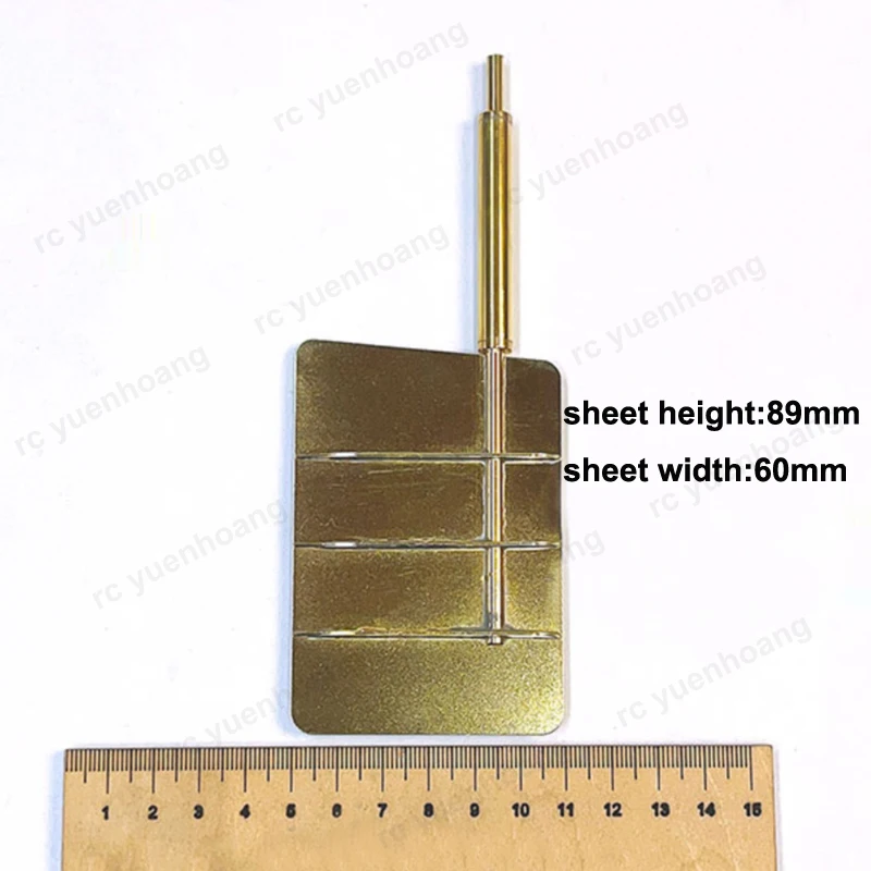 1PCS RC Waterproof Brass Steering Rubber with Rod Dia 4mm Sleeve Height 30/40/50/60mm for 8960 Flat Civilian Ship Model