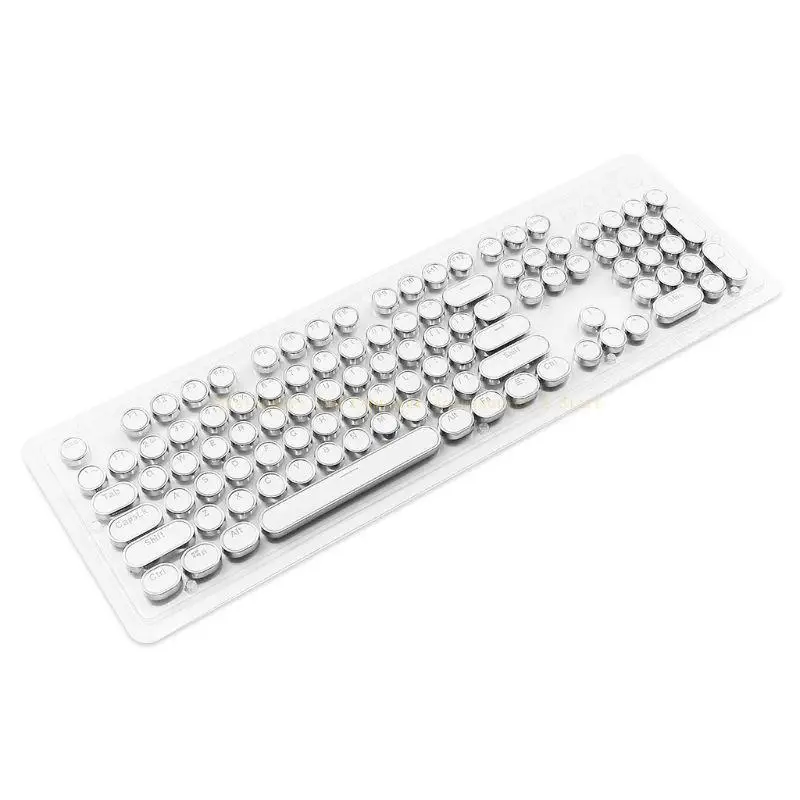 104/87 Keys USB Keyboards Gaming Keyboards RGB Backlit สำหรับ PC Laptop Gamers