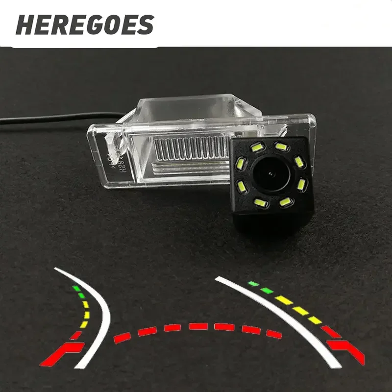 

HD Беспроводная автомобильная CCD задняя камера «рыбий глаз» 12 светодиодов динамический кронштейн ночного видения для Nissan Qashqai X Trail 2008-2012 Peugeot 307 CC