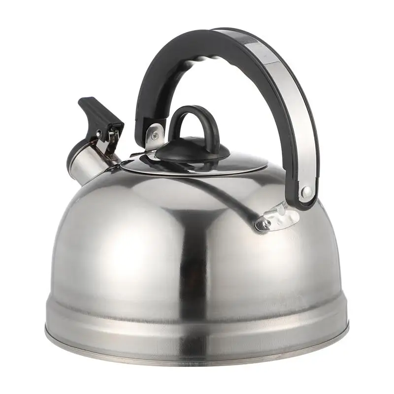 1.2L Thicken Stainless Steel Teakettle Whistling Kettle Household Boil Water Kettle Induction Cooker Gas Stove Universal