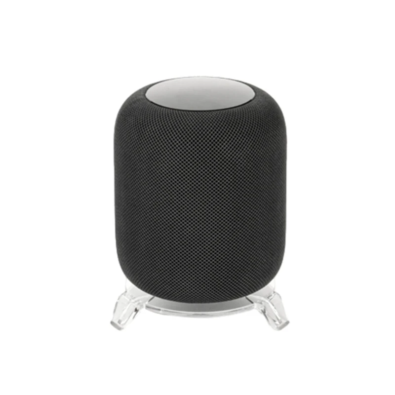 حامل مكبر صوت أكريليك متعدد الوظائف حامل عرض سطح المكتب المحمول لمكبر الصوت Homepods K1KF