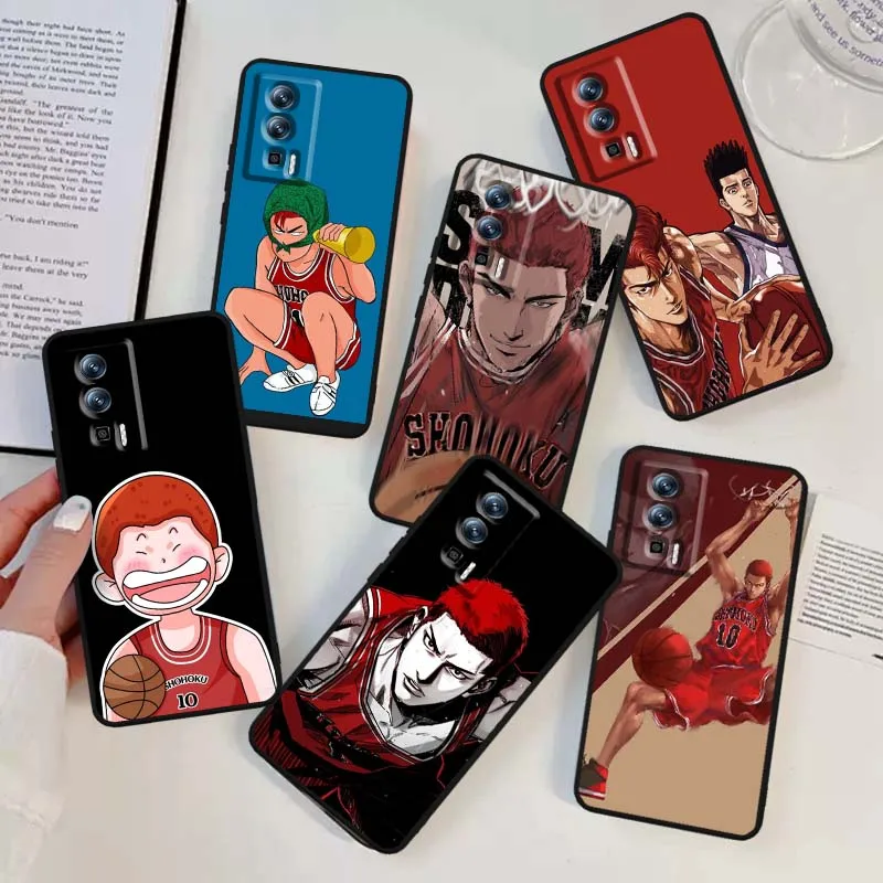 

Anime S-Slam D-Dunk Sakuragis For Xiaomi Redmi 12 13C 12C 13 10C 9T A2 9A 9C 7A Note 10S 8T 10 9 8 Pro 4G 5G Black Phone Case