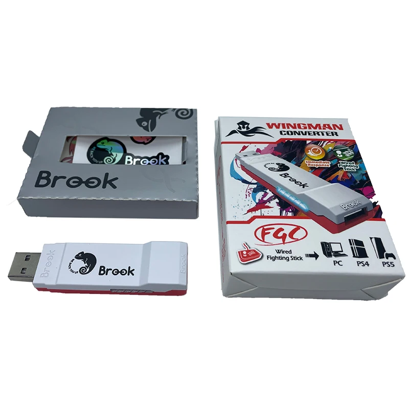 Brook Wingman FGC Adapter Converter Built for PS5 Fighting Games