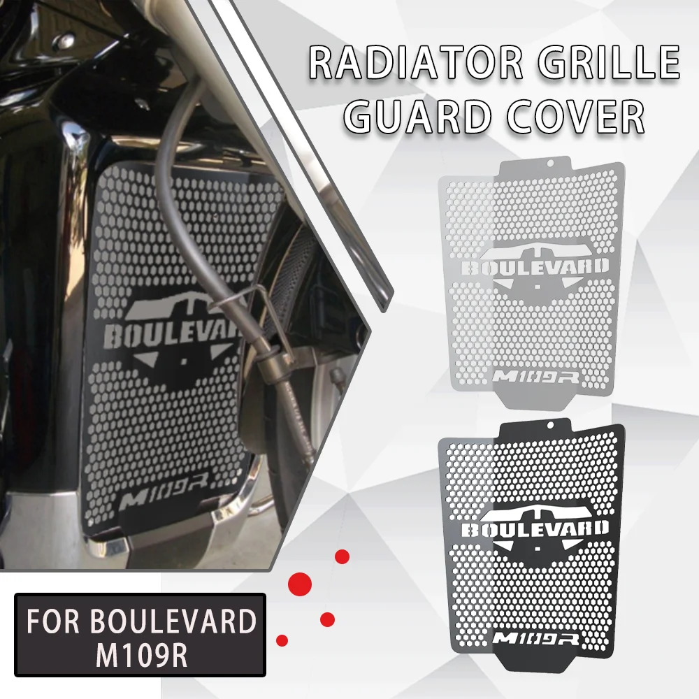 

Motorcycle Radiator Guard Grille Cover Protector Accessories FOR Suzuki Boulevard M109R 2006-2023-2024 Intruder M1800R VZR1800