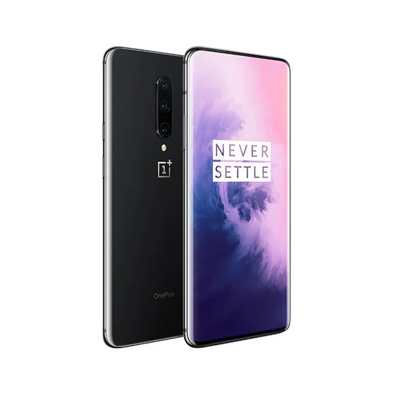 Oneplus-هاتف محمول أصلي ، 7 برو ، هاتف مستخدم ، 4G LTE ، 6.67 "، 8GB RAM ، 256GB ، بطاقة SIM مزدوجة ، شاشة كاملة ، Snapdragon 855