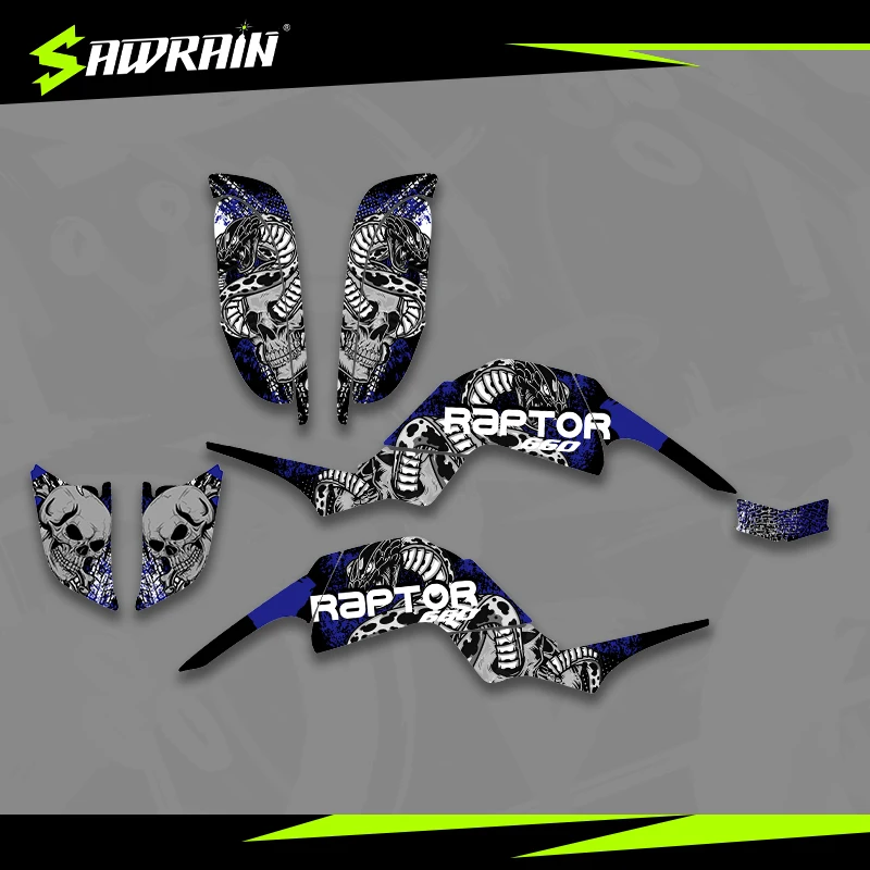 

Наборы наклеек с графикой мотоцикла Sawrain для YAMAHA RAPTOR 660