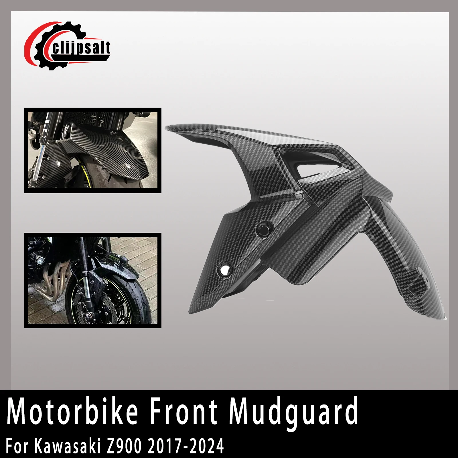 

New Z 900 Motorcycle Accessories Front Mudguard For Kawasaki Z900 2017- 2024 2022 2023 Fender Wheel Cover Splash Guard Protector