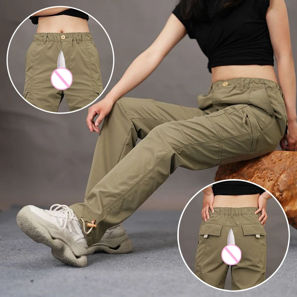 Pantalones sexuales con entrepierna abierta para exteriores, pantalones cortos exóticos para hombres, monos de carga tácticos de ciudad, pantalones de chándal de Fitness, ropa de calle informal para parejas