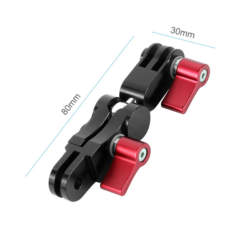 Swivel Joint Helmet Tripod Mount 360° Magic Arm Hand Extension for GoPro Hero 11 10 9 8 7 6 5 Xiaomi Sjcam DJI Action Camera