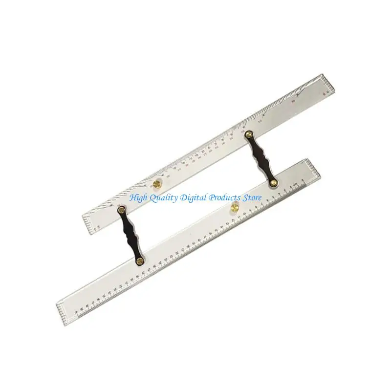 U2JE Navigation Parallel Ruler Architect Drawing Ruler For Navigation Chart Drafting