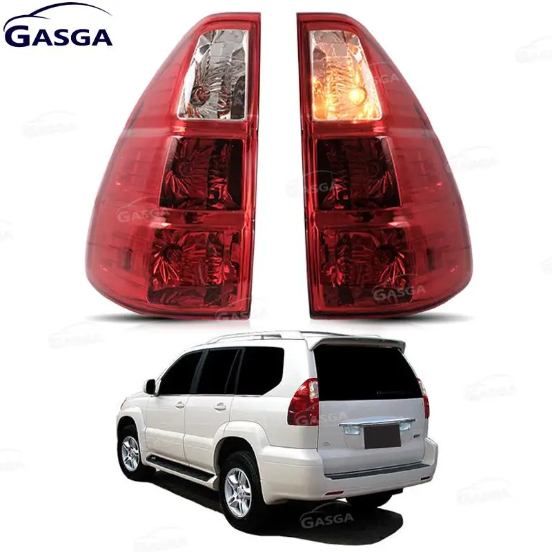 

Светодиодные модифицированные задние фонари в сборе для Lexus GX470 2007 2008 2009, автоматический задний фонарь, указатель поворота, задний фонарь