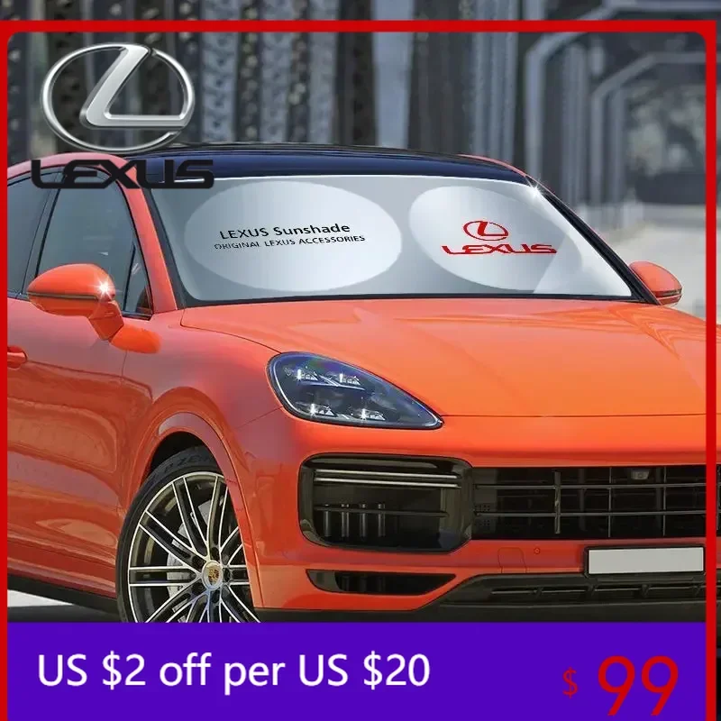 

Interior Mouldings For Lexus RX350 IS300 ES350 IS250 CT200H RX400 GS350 NX200T ES250 Car Front Sunshade Protector Sun UV Protect