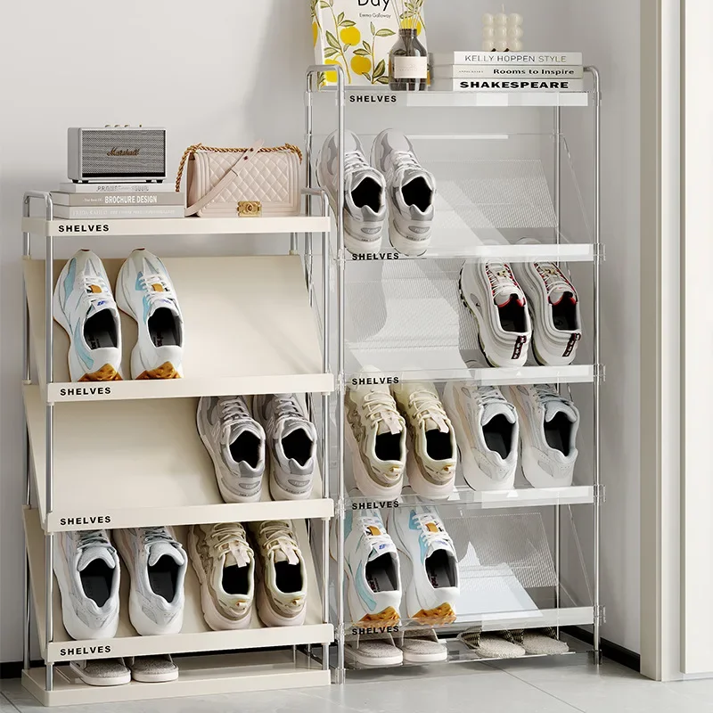 Wielofunkcyjny regał na buty do przedpokoju, akademika, pokoju na wynajem, szafka na buty do przechowywania, wielopoziomowy regał do sypialni o dużej pojemności.
