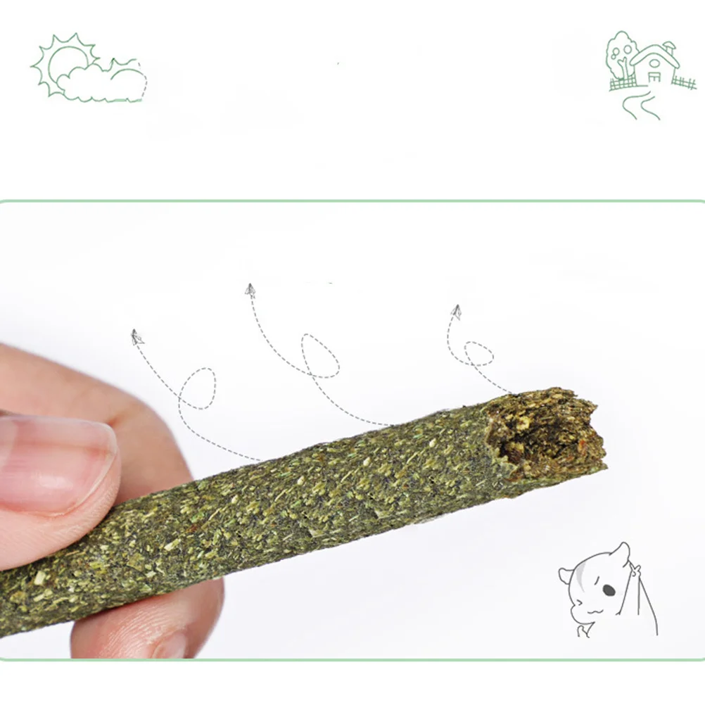 

20Pcs Natural Stick Pet Snacks Molar Rod for Rabbit Hamsters Guinea Pigs Chinchillas Squirrel Small Animals