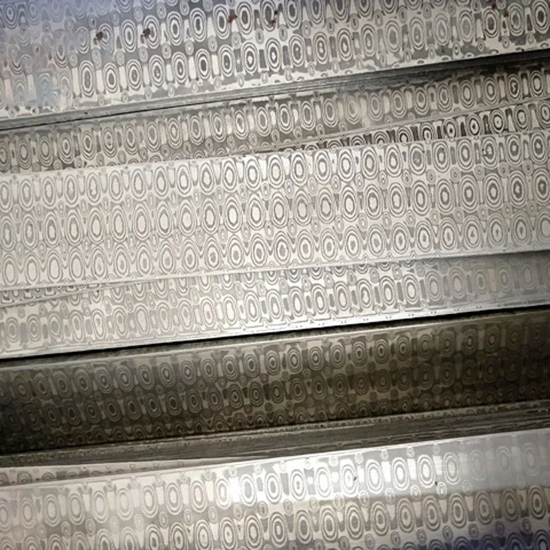 Dropship kute kęsy noża ze stali damasceńskiej produkcja noży surowiec stal kanapkowa DIY puste miejsca części do narzędzi barowych 200x30x3mm — zdjęcie 3