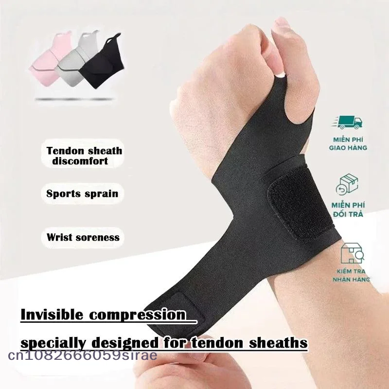 （CC44）Professional Sports Wrist Guard Band Brace Support Carpal Effective Prevention Of Wrist Inju Sports Wristband Lightweight