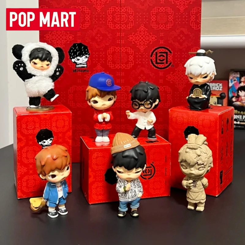 

In Stock Genuine Pop Mart Hirono Clot Series 8.0 Blind Box Kawaii Hirono Figure Trendy Ornament Mysterious Box Birthday Gift