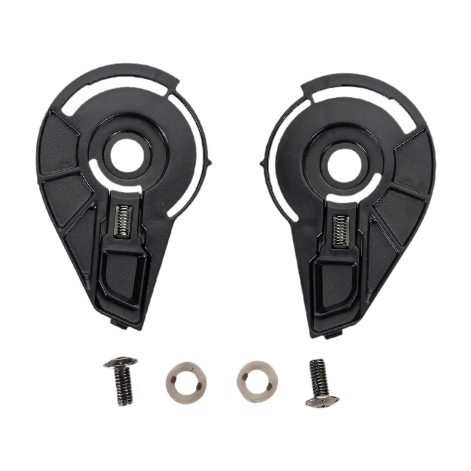 オープンフェイスヘルメットベース、バイクヘルメットバイザーベースプレート、SM965用ヘルメットレンズ固定ベース