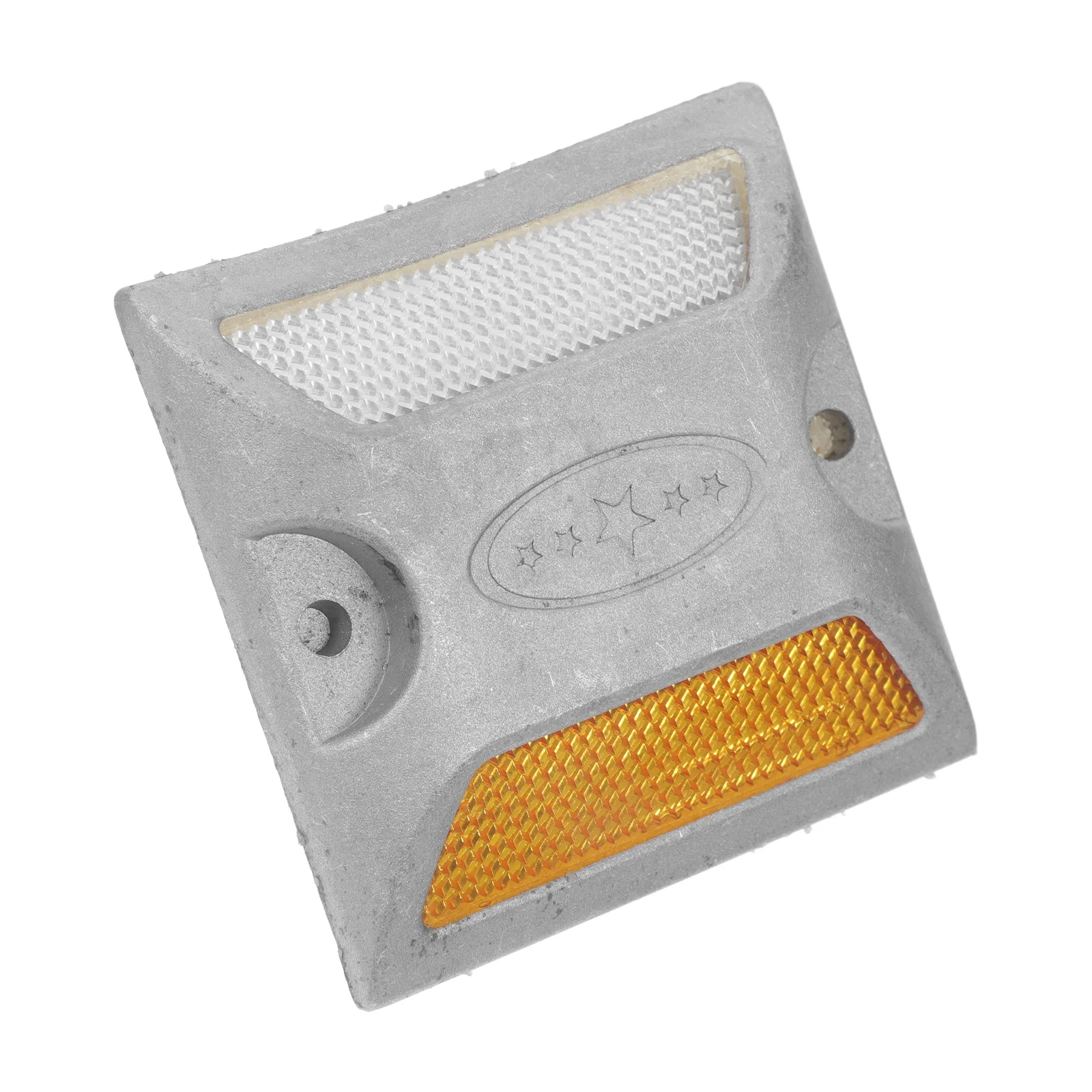 Aluminum Road Marker Reflective Driveway Markers Durable Road Studs Emergency Reflectors Traffic Direction Guide