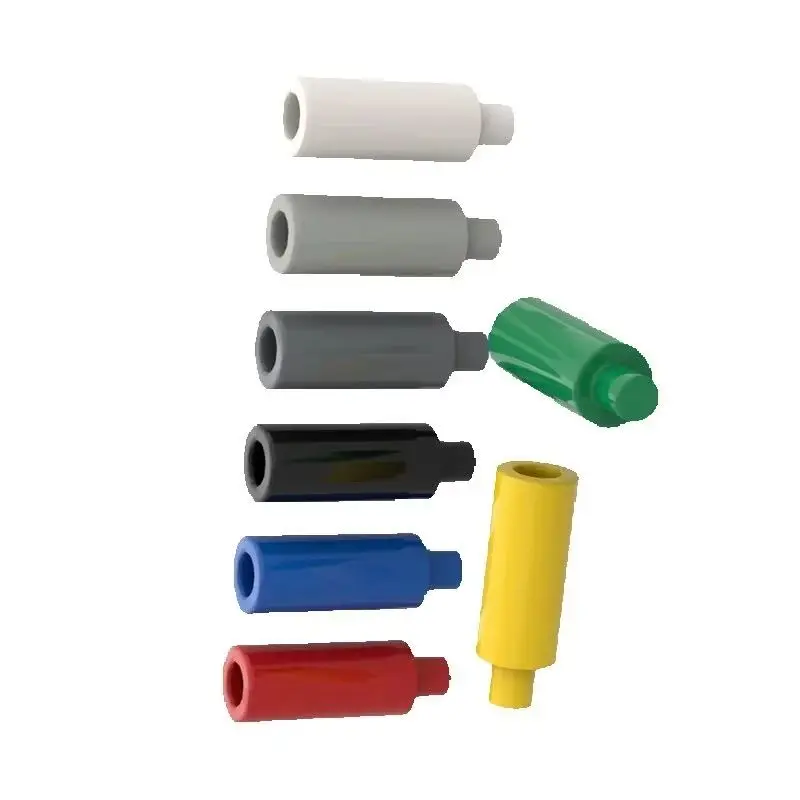 10PCS 37762 Light Lamp Handheld Candle Candlestick Building Block Moc Color Compatible with Brick DIY Parts