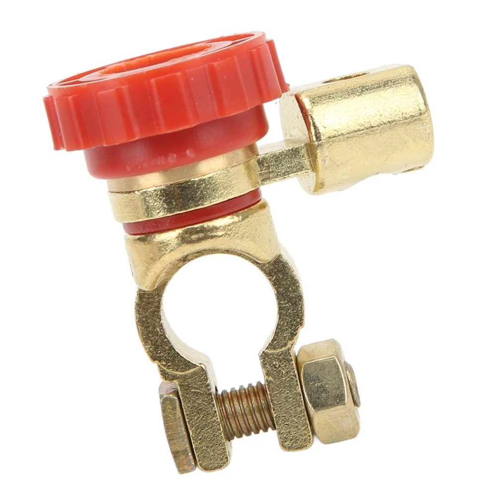 

Automotive battery disconnect 100A switch for RVs ATVs and boats manual rotary isolation with 300A protection inches/cm