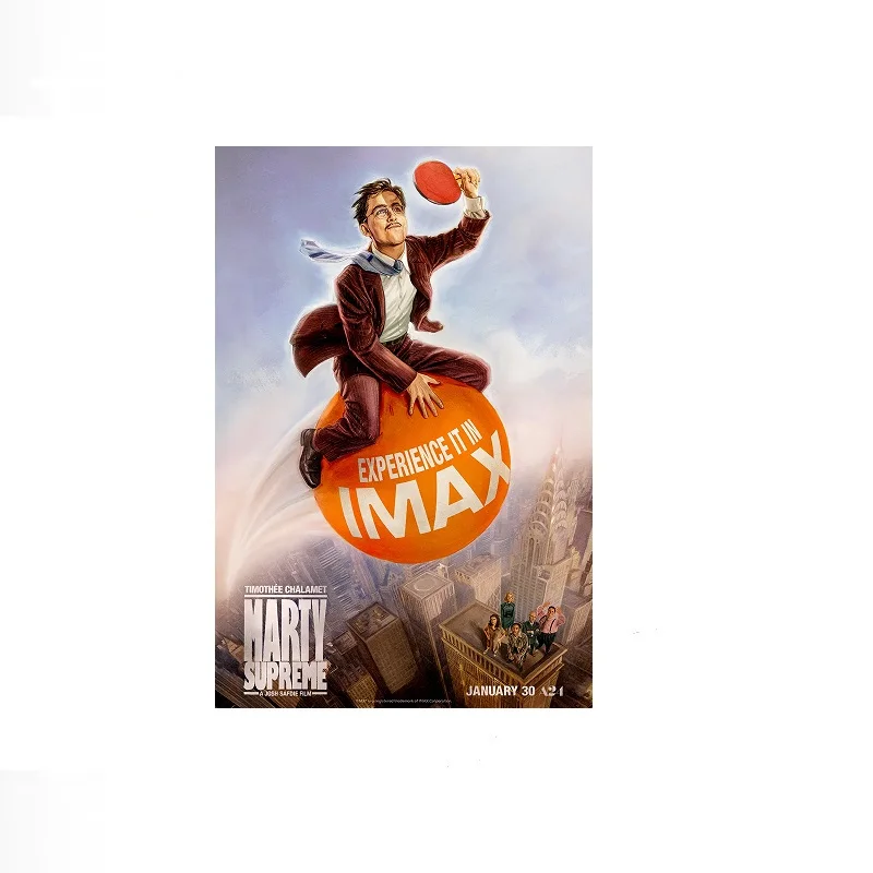 Marty Supreme 2026 Movie, Art Print Canvas Poster, Living Room Decor, Home Wall Picture