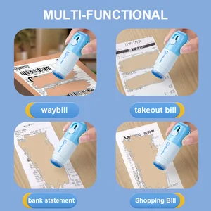 Con dao mở hộp với cao su giấy nhiệt, dụng cụ mở thẻ, kiếm, thu ngân mini, công cụ bảo vệ dữ liệu giấy nhiệt cho văn phòng tại nhà 9 đống chai bán hàng chính - 5