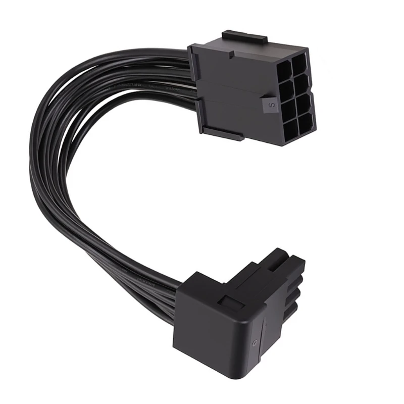 Q6PA 8-Pin GPU Power Extension Cable, PCIe 8 Pin Design Cord for Smooth Desktop Cable Routing GPU Line
