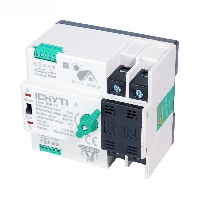 

Home Use Best China Supplier Rotary Changeover Switch Single Phase Automatic Transfer Switches