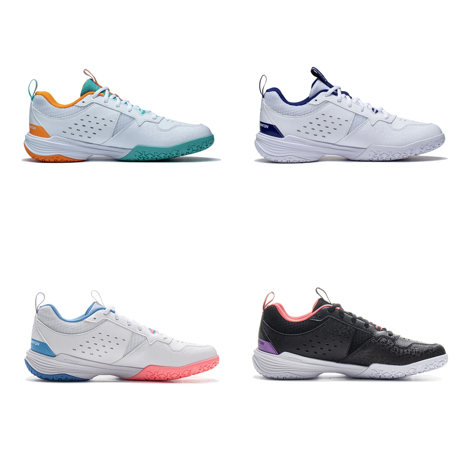Li-Ning Unisex Badminton Training Shoes Cushion Bounce Breathable LiNing Comfortable Sport Shoes Wearable Sneakers AYTT001