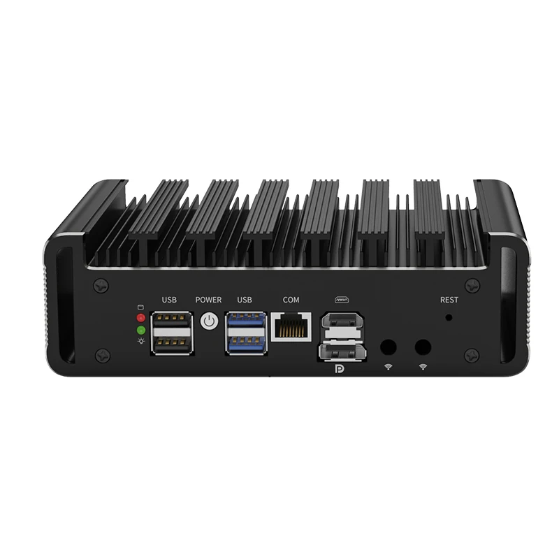 Ikuaios Fanless High Performance Host Ingebouwde Intel 11e Gen Cpu 6X2.5G Ethernet Compatibel Pfsense Esci Pve G31 1449np 6l