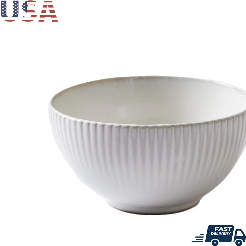 

Прочная керамическая посуда, миска для крема, ребристый дизайн, можно мыть в посудомоечной машине, идеальные супы, салаты, сердцевое блюдо, вневременная элегантность, сервировка стола