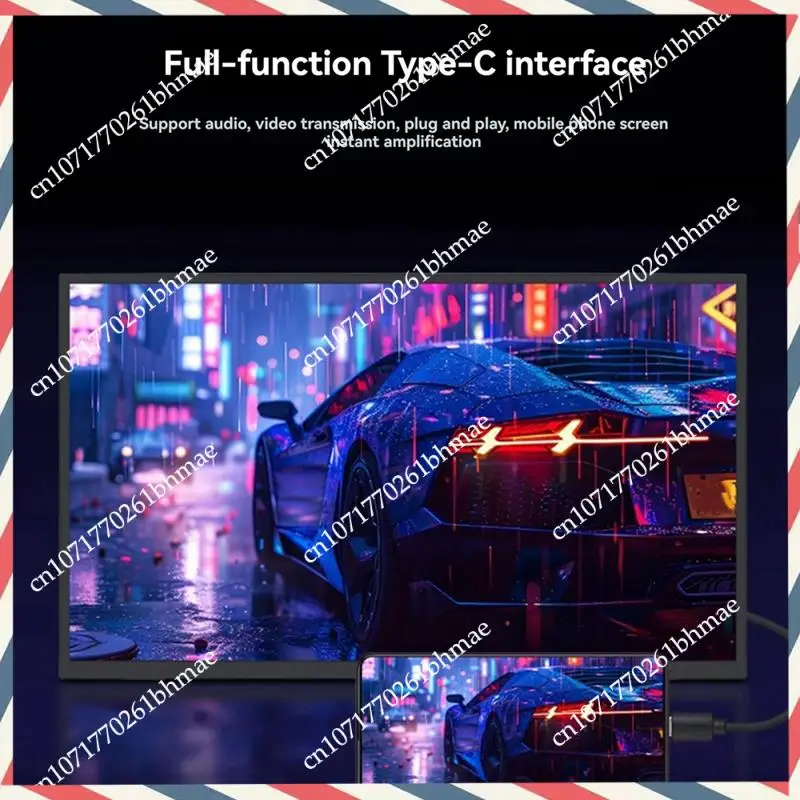 -A21Z 18.5-Inch Touch Screen LCD Portable Type-C/Minihdmi-Compatible Interface IPS Display For Raspberry Pi 5, Mobile Phone US P