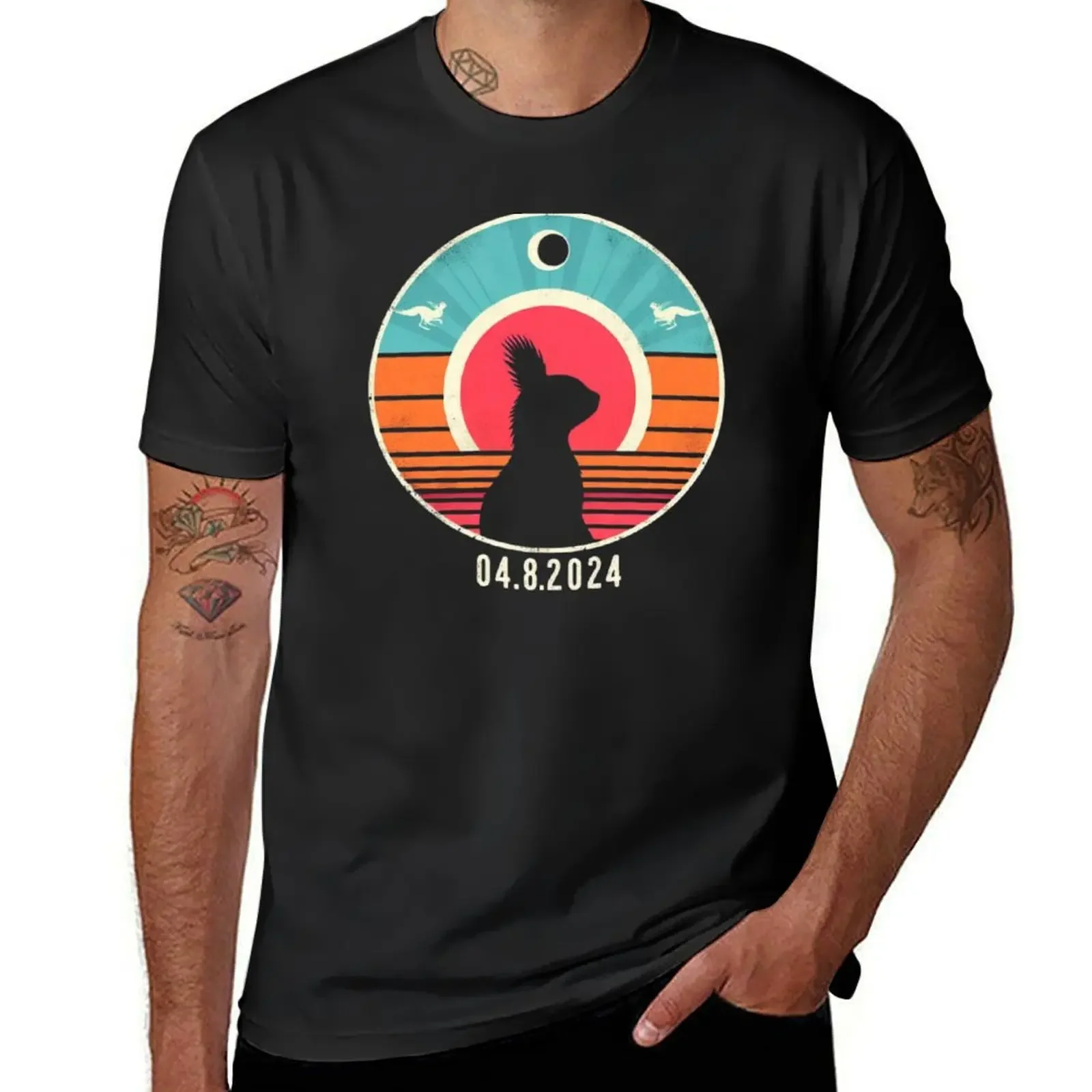 

2024 Total Solar Eclipse April 8 Eclipse - total eclipse 2024 T-Shirt customs design your own shirts men