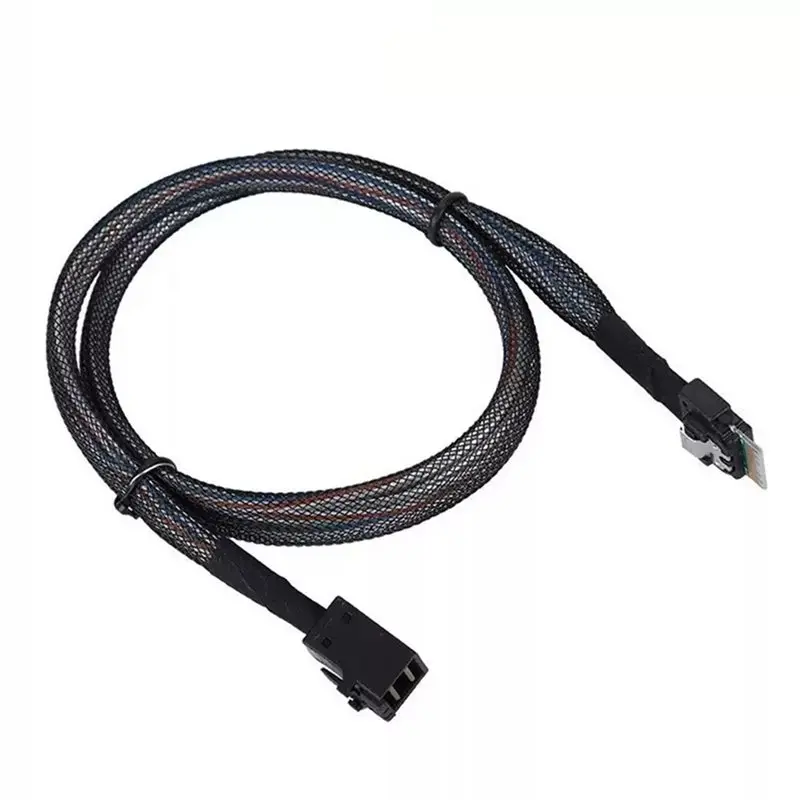 AT82-NGFF Nvme Extension Cable M.2 To Pcie X4 M-Key Male To Female Extension Cable SFF-8654 0.5M