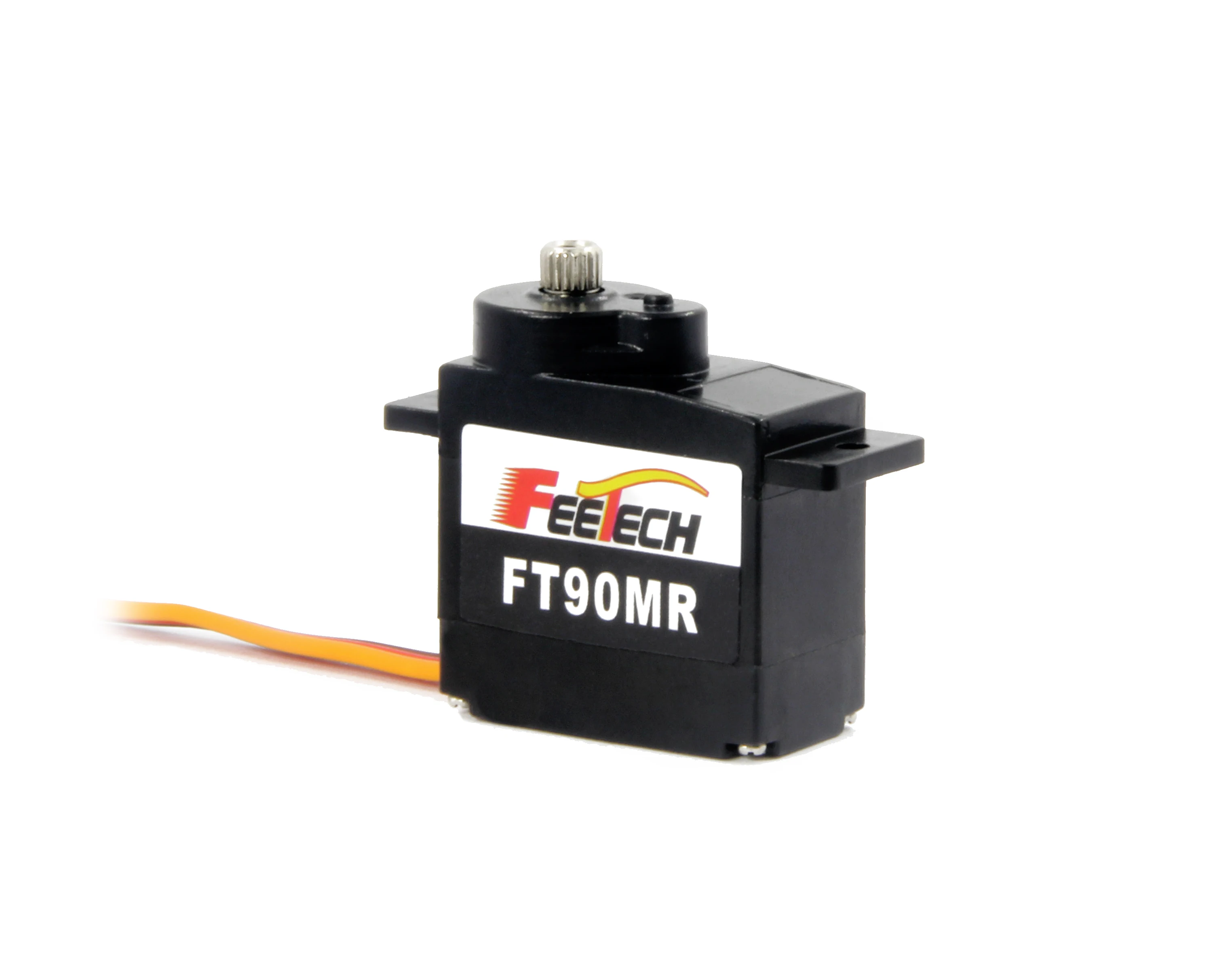 Mini Servo 2KG noyau de couple boîtier ABS aile mince Rotation continue Servo FT90MR pour hélicoptère RC Glide 450
