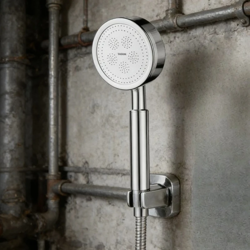 

1 шт. мощный распылитель воды для ванной комнаты, насадка для душа с дождем, ручная насадка для душа из нержавеющей стали 304, аксессуары для ванной комнаты высокого давления