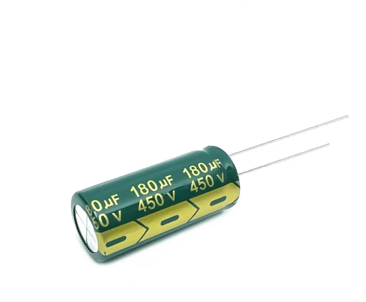 10PCS Electrolytic Capacitor 450V180UF 450V 180UF 18X40 MM High Frequency Low ESR Aluminum Capacitors