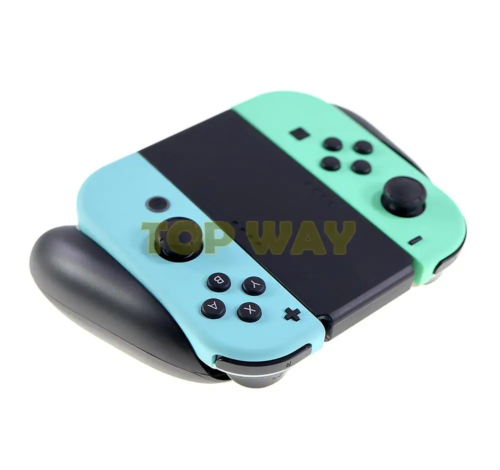 Mango de agarre para controlador de NS Switch, soporte de Joystick para Nintendo Switch Joy Con/sin función de carga, 1 unidad
