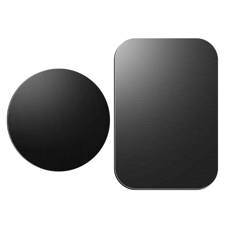 Ultra Thin Metal Plate for Car Phone Holder Universal Iron Sheet Disk Sticker Mount Mobile Phone Magnet Stand for Samsung IPhone
