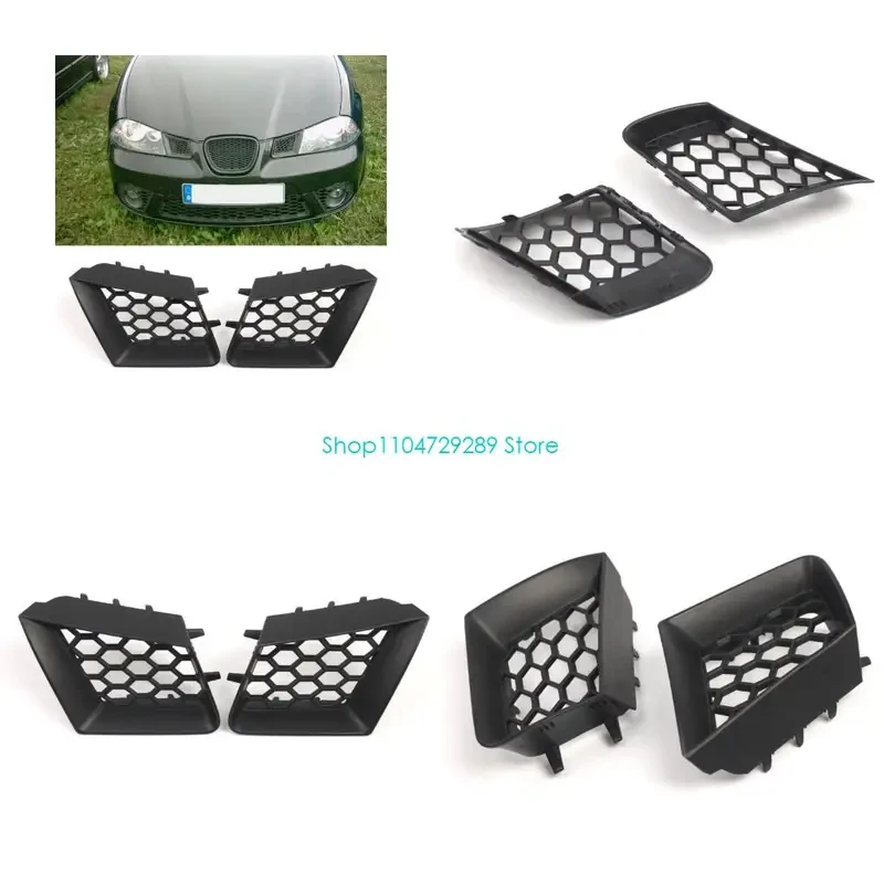 

2pcs Radiator Grille for 6L0853677A 6L0853676A Radiator Grill for Cordoba 2002-2009 Replacement AccessoryFront Bumper Grille