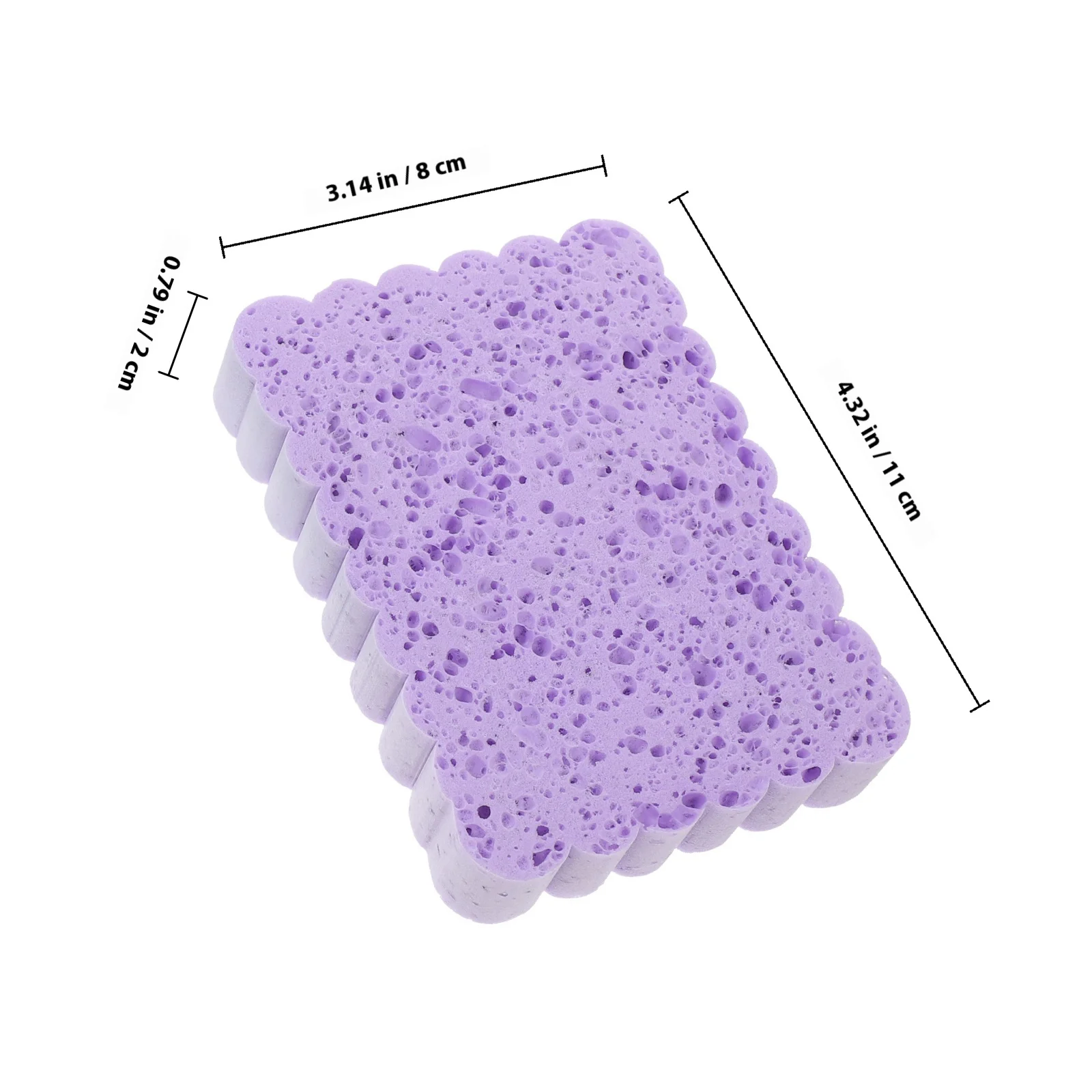 Éponges de nettoyage du visage multifonctions, compactes, exfoliantes, douces, portables, soins pour la peau doux, 4 pièces