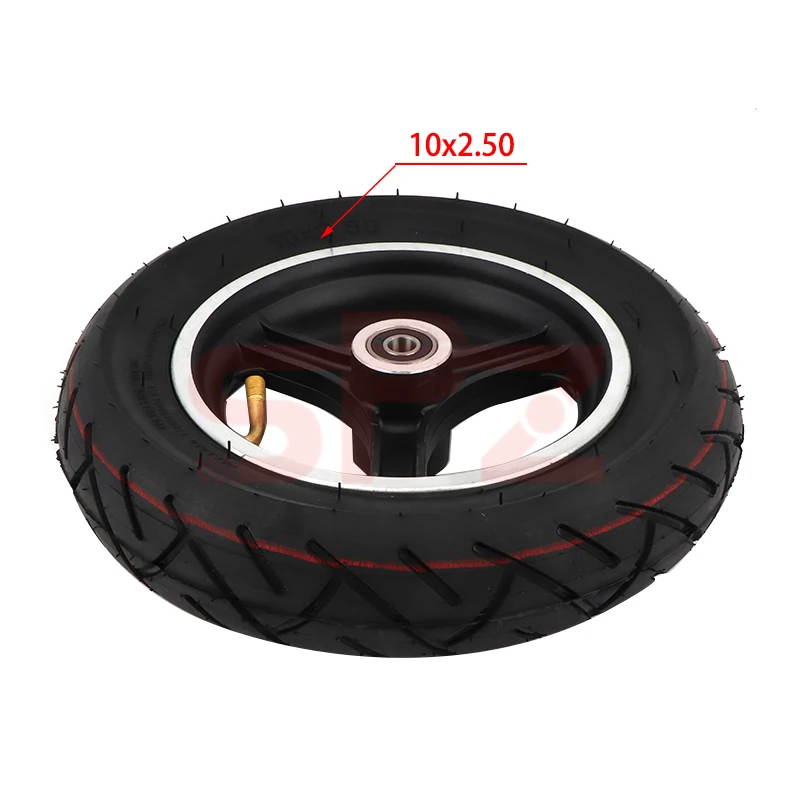 

10 Inch 10x2.50 Wheel Tire 10*2.50 Inner Outer Tyre with Alloy Rim for SPEEDWAY Electric Scooter Accessories