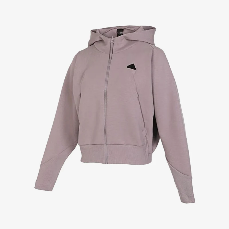 

Adidas genuine New Women's Knit Loose Hooded Casual Jacket IS3934