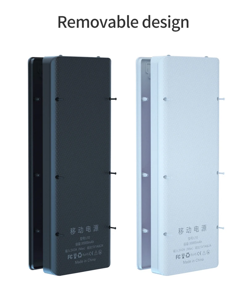 Caja de batería de carga rápida de 10x18650, caja de Banco de energía de bricolaje con USB Dual, pantalla Digital LCD, caja de soporte de batería 18650, sin soldadura