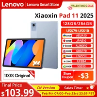 Original Lenovo Xiaoxin Pad 11 2025 tableta 11 ""2,5 K pantalla MediaTek Dimensity 6300 CN Version7040mAh WIFI Android Tab PC Pad
