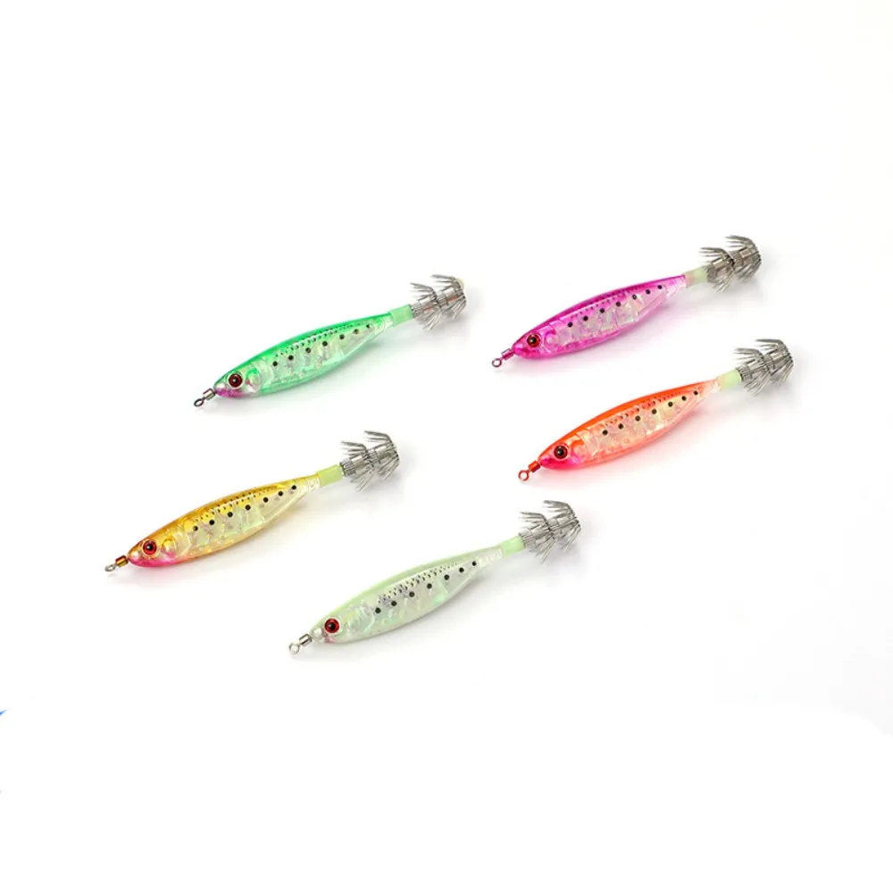 2 قطعة 2023 صيد السمك الخشب الروبيان السحر الرقص غرق الرصاص الأخطبوط إغراء 10 سنتيمتر 11 جرام هوك الحبار هوك محاكاة #3